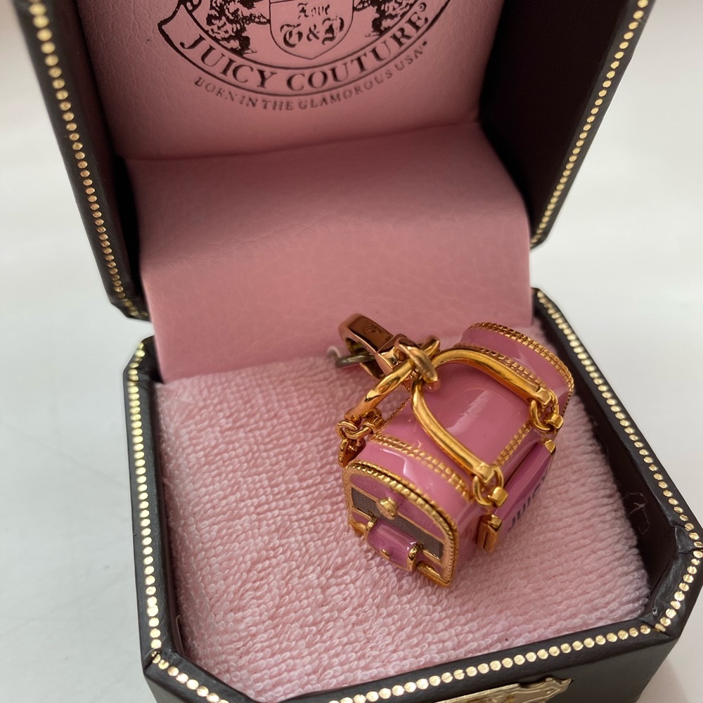 Juicy Couture Dog Carrier Charm